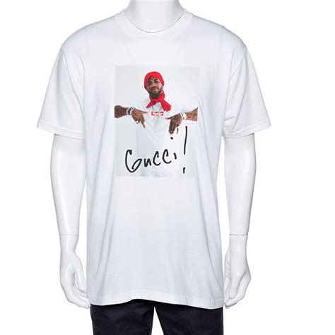 replica gucci mane supreme|supreme Gucci Mane tee white.